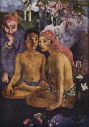 Paul Gauguin Cruel Tales oil
